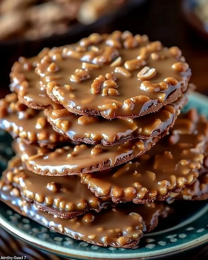 Delicious caramel peanut treats ready to enjoy