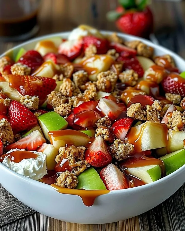 Delicious cheesecake fruit salad recipe with vibrant fresh fruits.