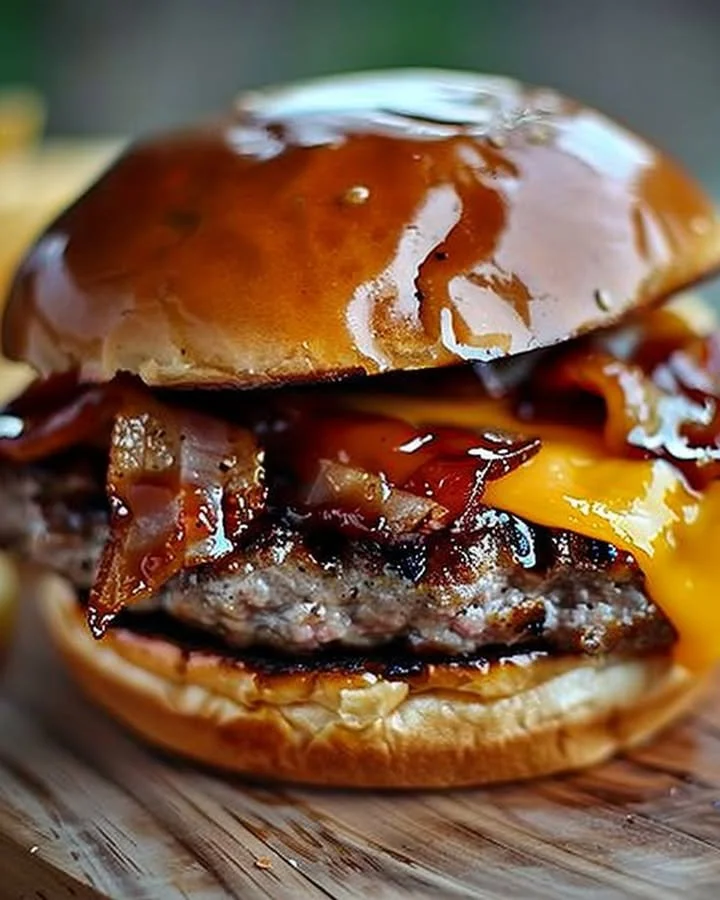 Delicious Crack Burgers served with toppings and sauces