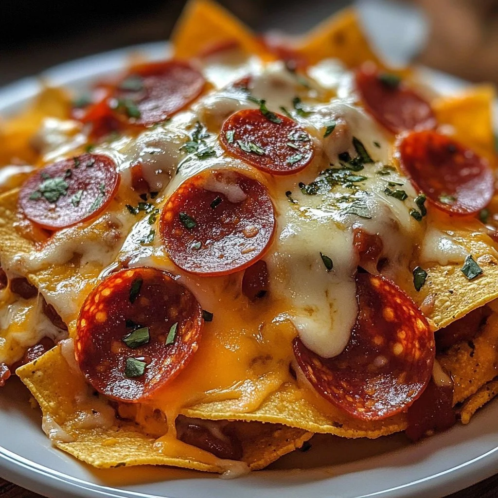Baked pizza chips served on a platter for a delicious party snack