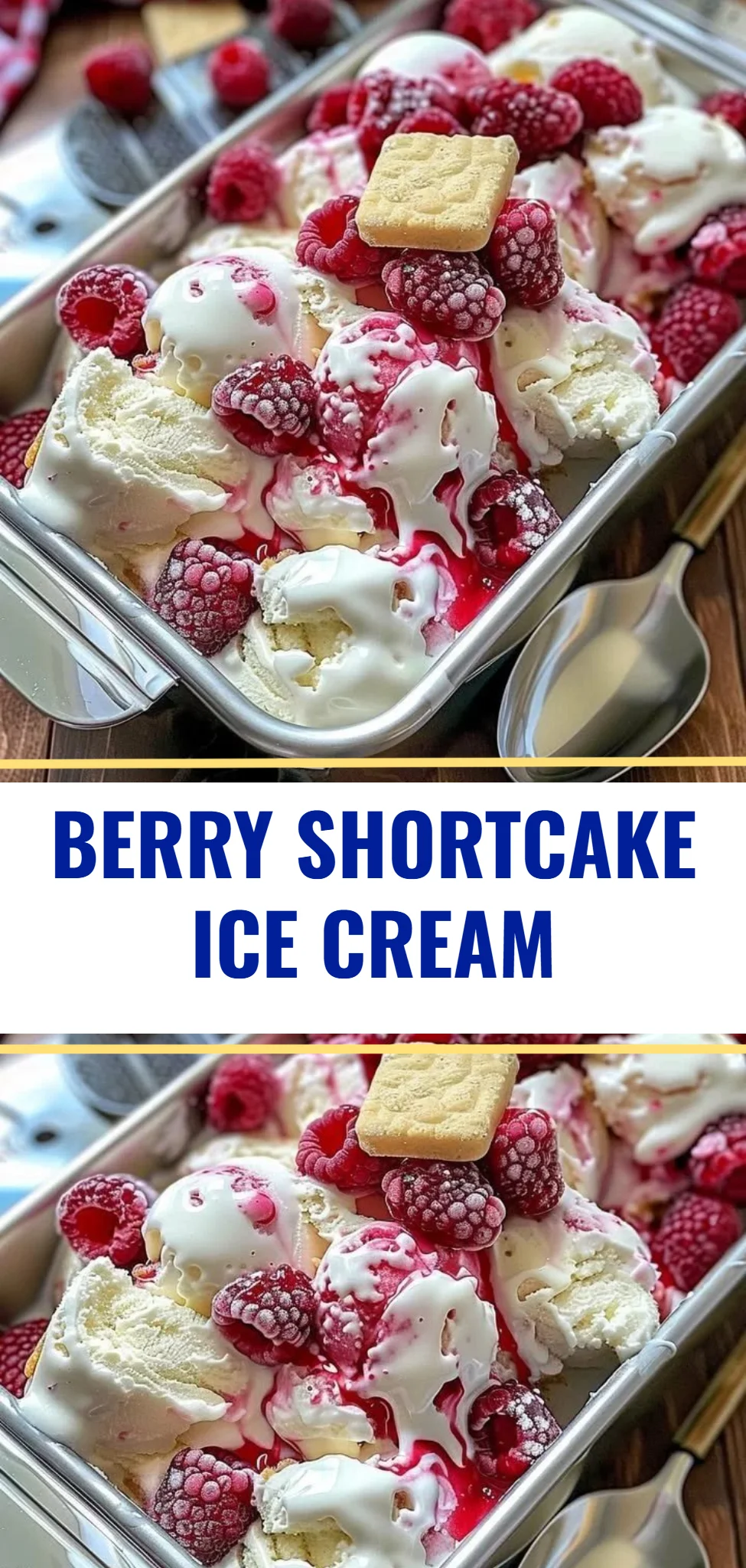 Berry Shortcake Ice Cream
