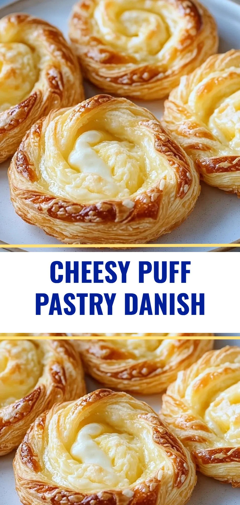 Cheesy Puff Pastry Danish