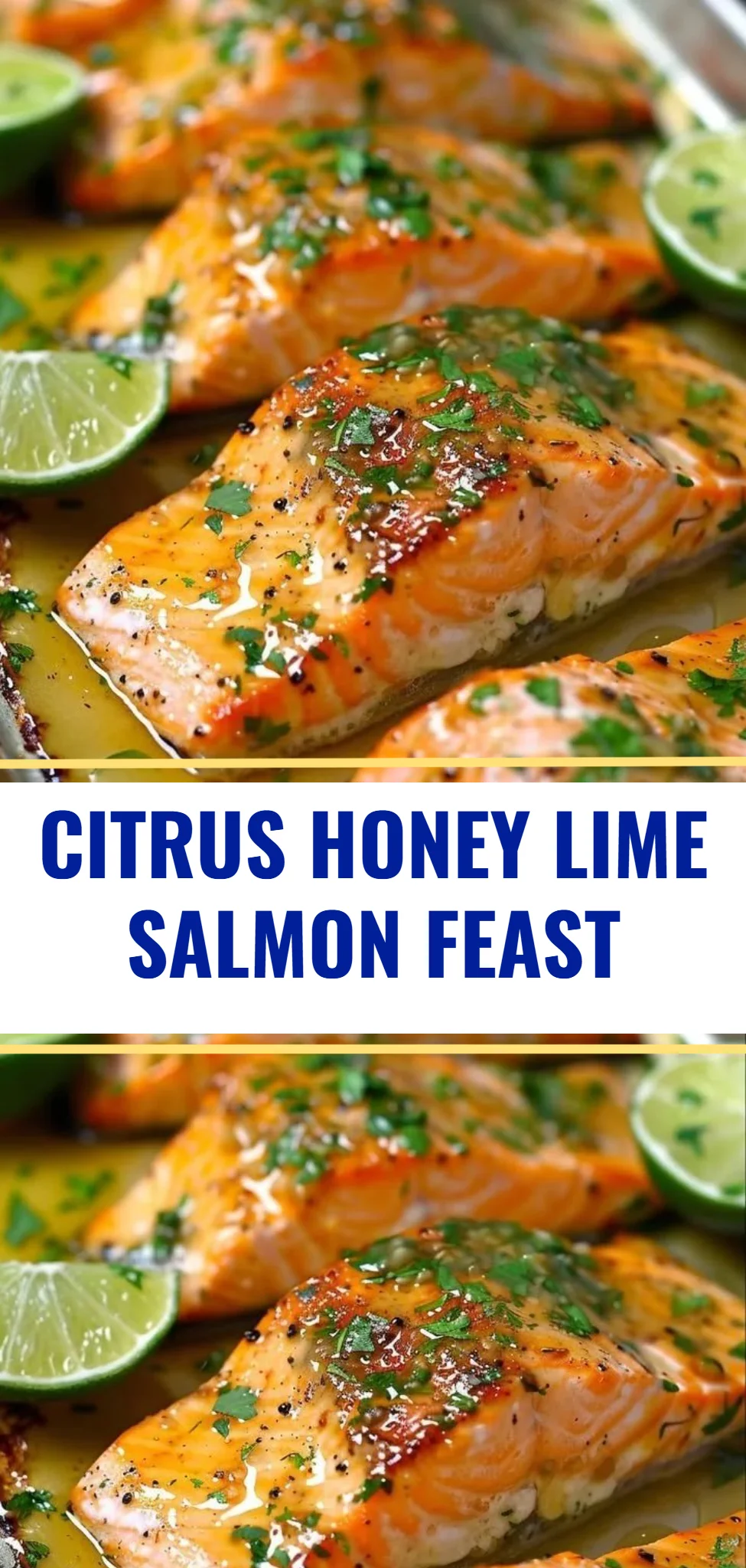Citrus Honey Lime Salmon Feast