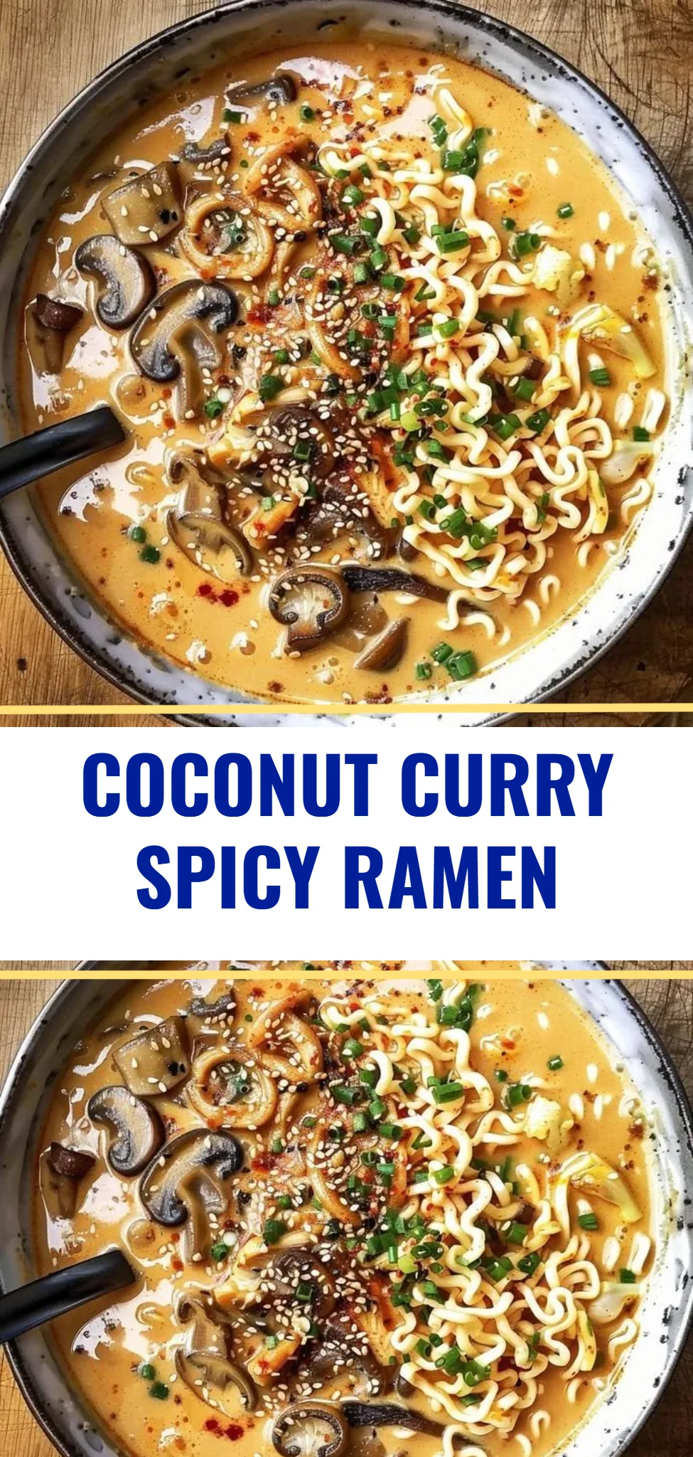 Coconut Curry Spicy Ramen