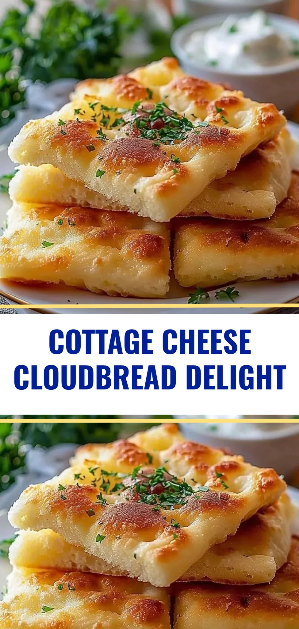 Cottage Cheese Cloudbread Delight