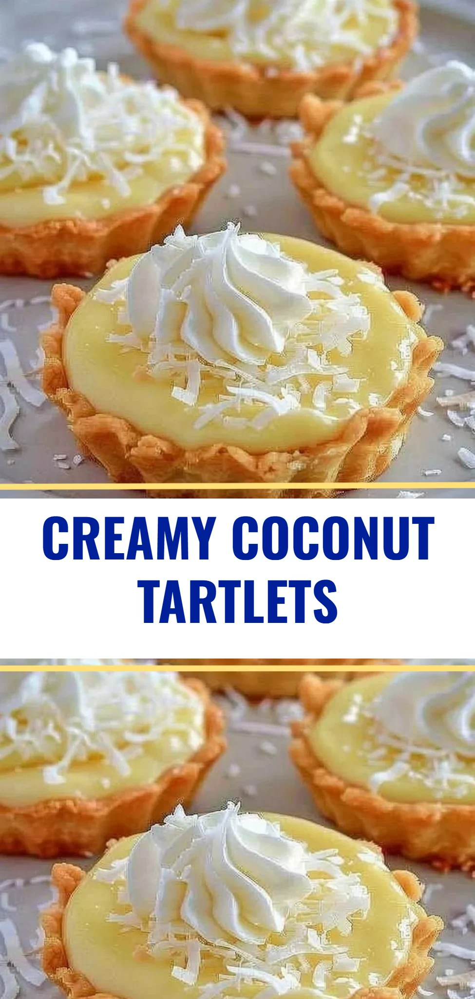 Creamy Coconut Tartlets