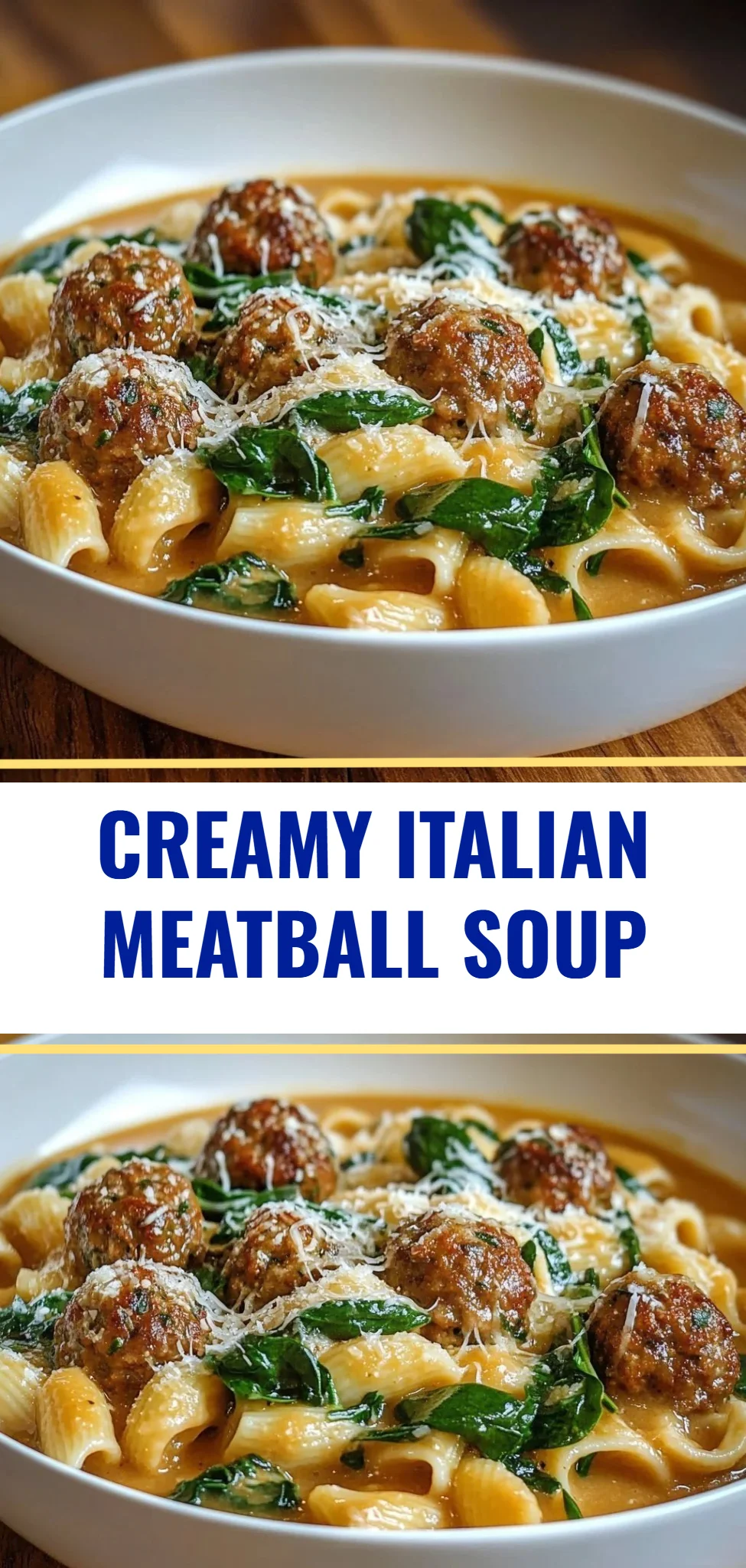 Creamy Italian Meatball Soup