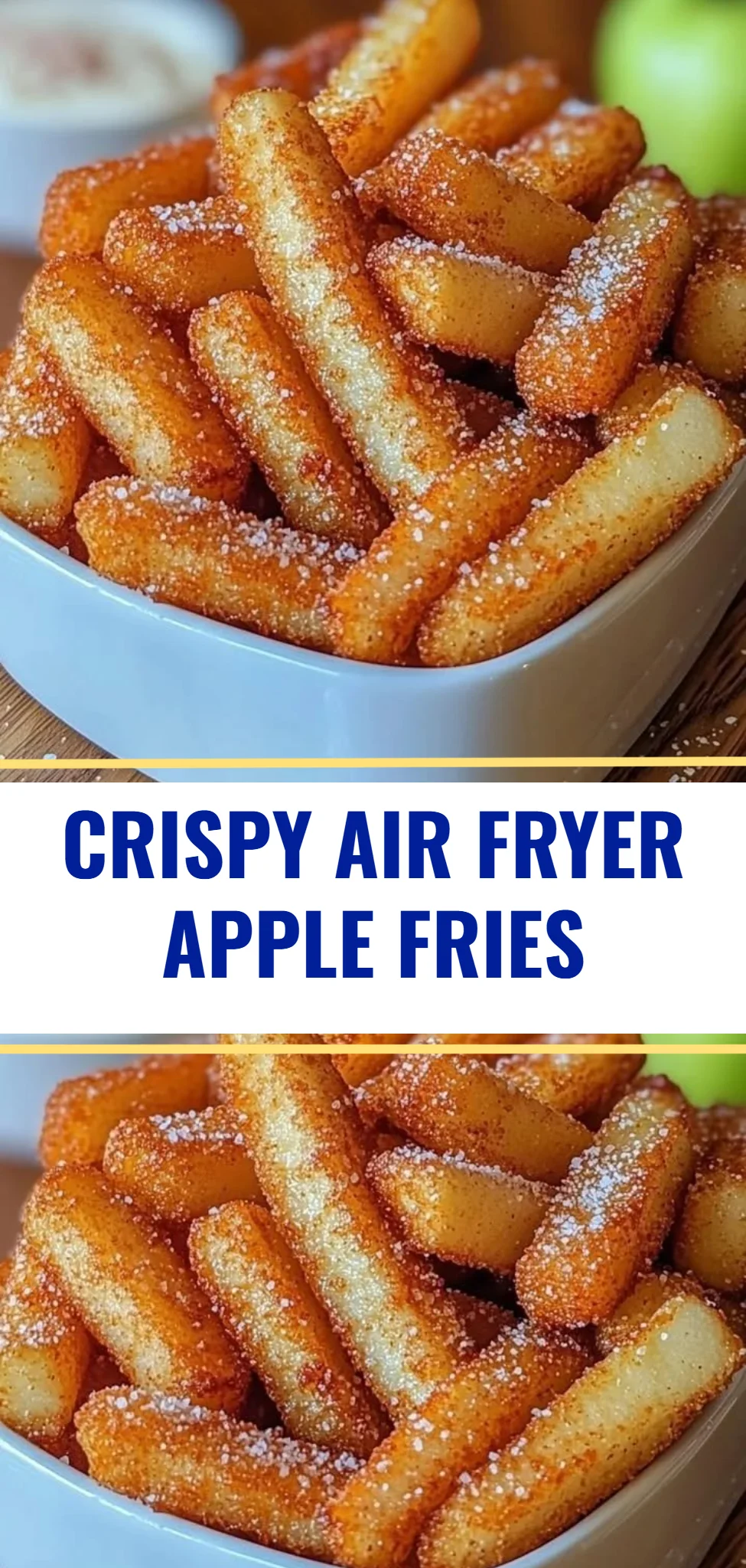Crispy Air Fryer Apple Fries