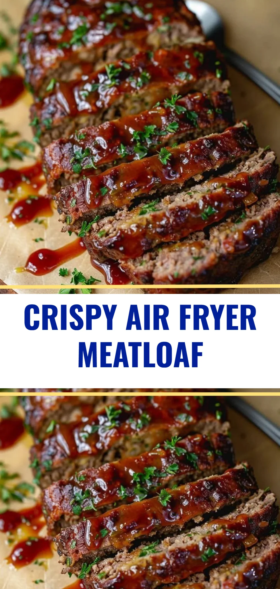 Crispy Air Fryer Meatloaf
