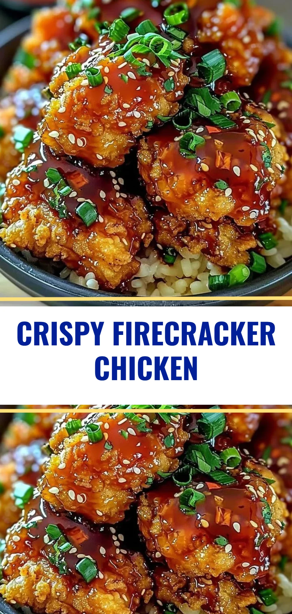 Crispy Firecracker Chicken
