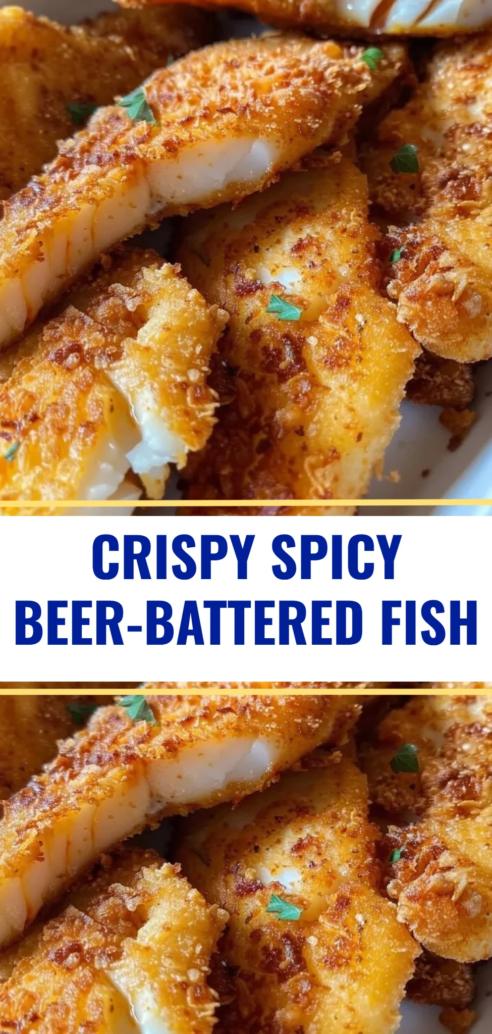 Crispy Spicy Beer-Battered Fish