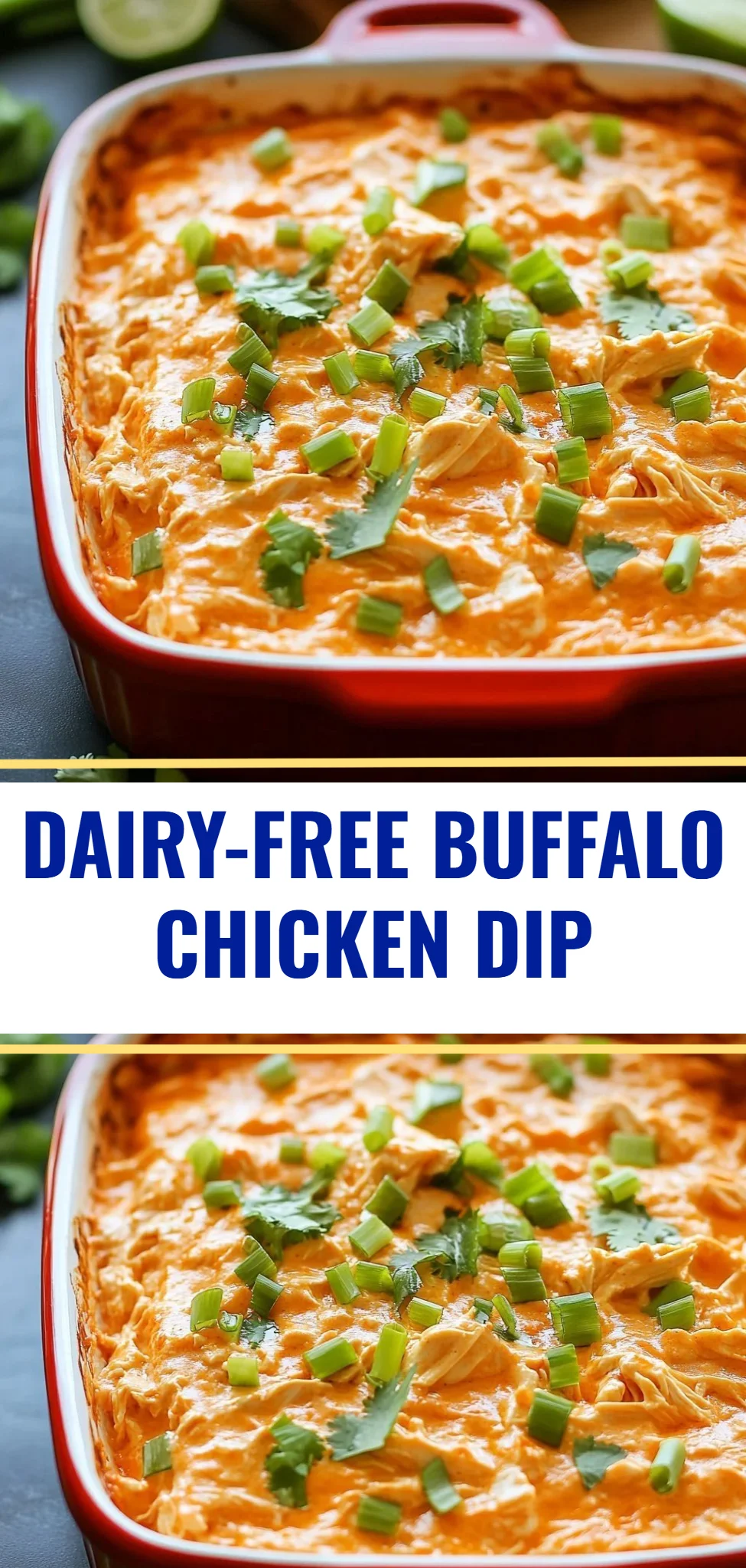 Dairy-Free Buffalo Chicken Dip