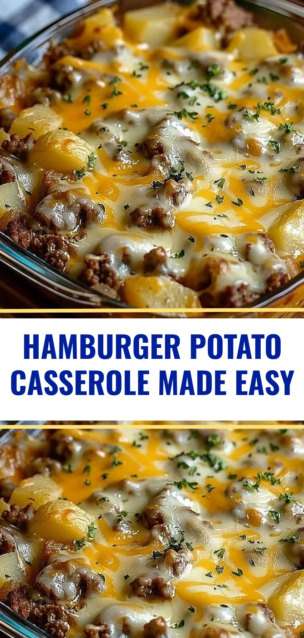 Hamburger Potato Casserole Made Easy