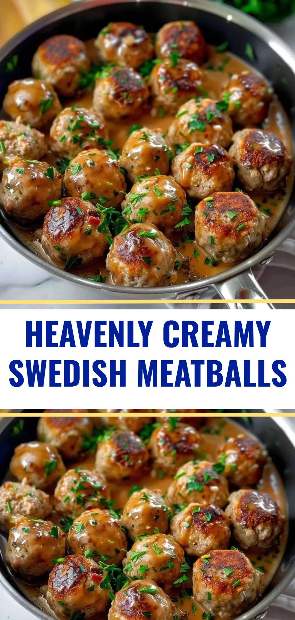 Heavenly Creamy Swedish Meatballs