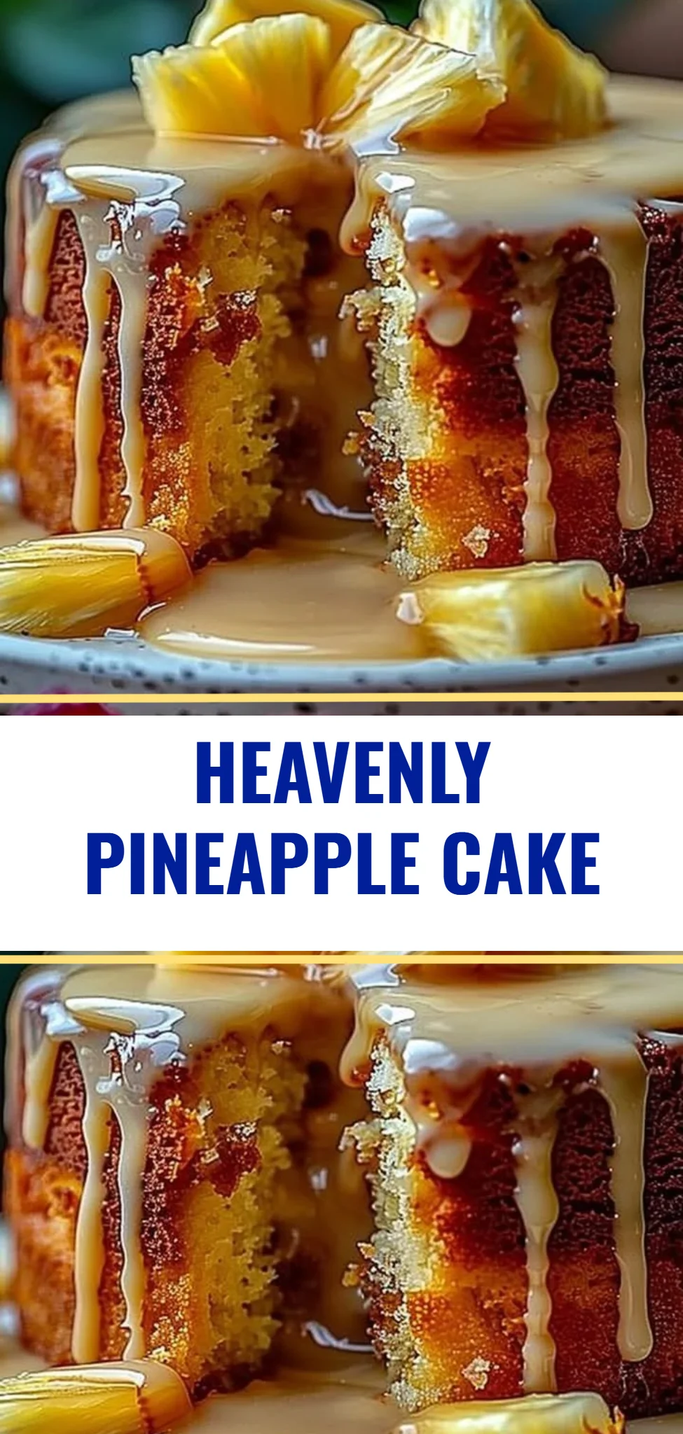 Heavenly Pineapple Cake