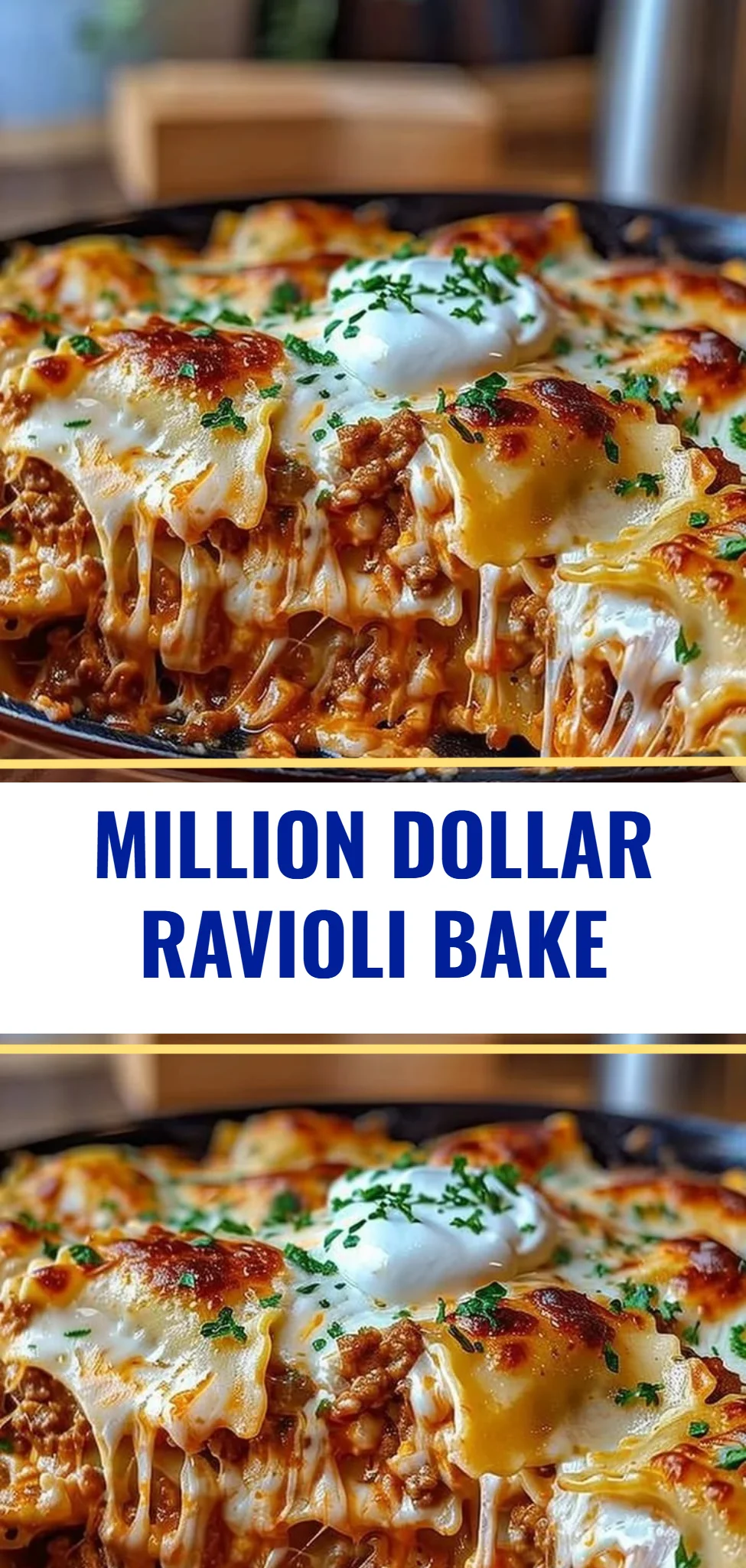 Million Dollar Ravioli Bake