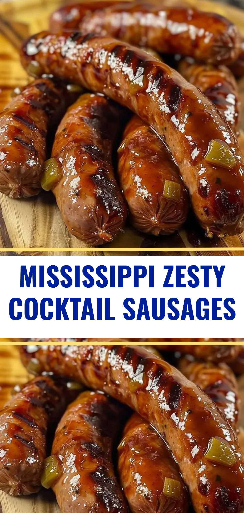 Mississippi Zesty Cocktail Sausages