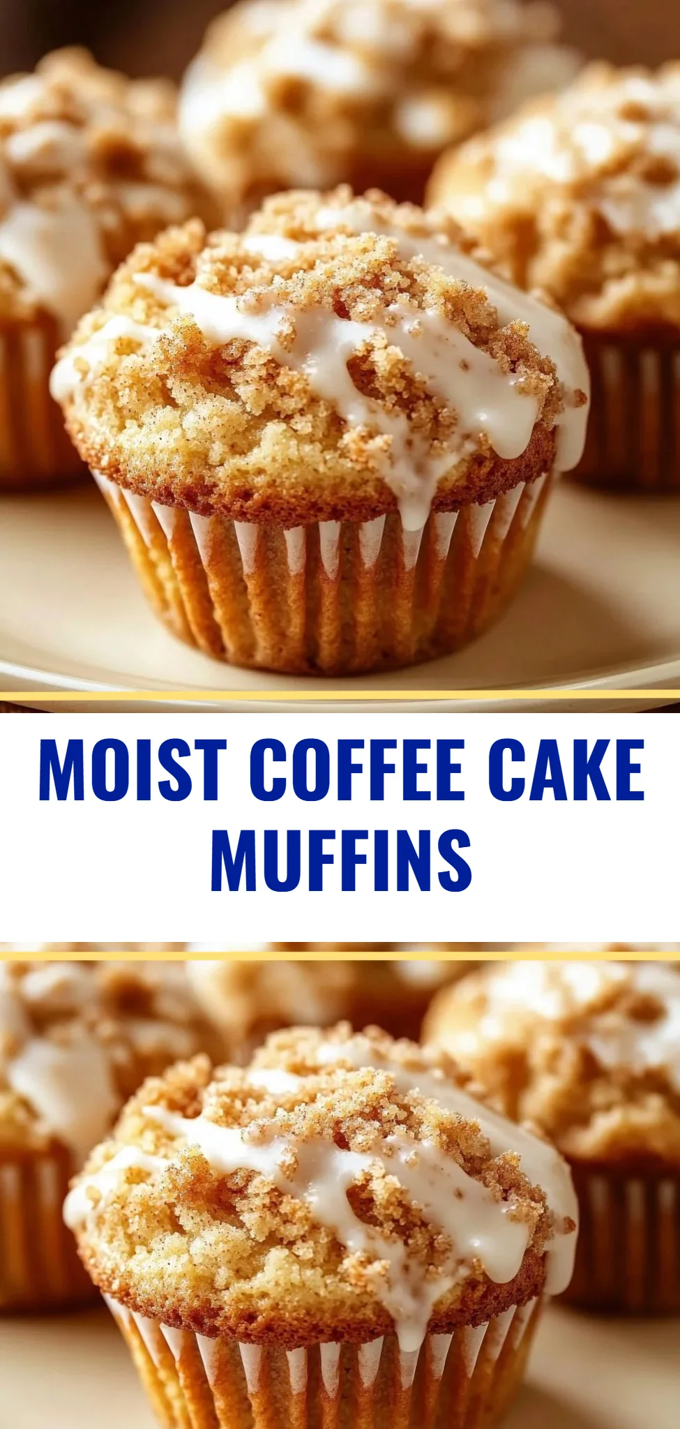 Moist Coffee Cake Muffins