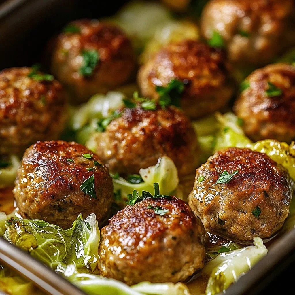 Oven roasted cabbage patties served on a plate, crispy and golden brown.
