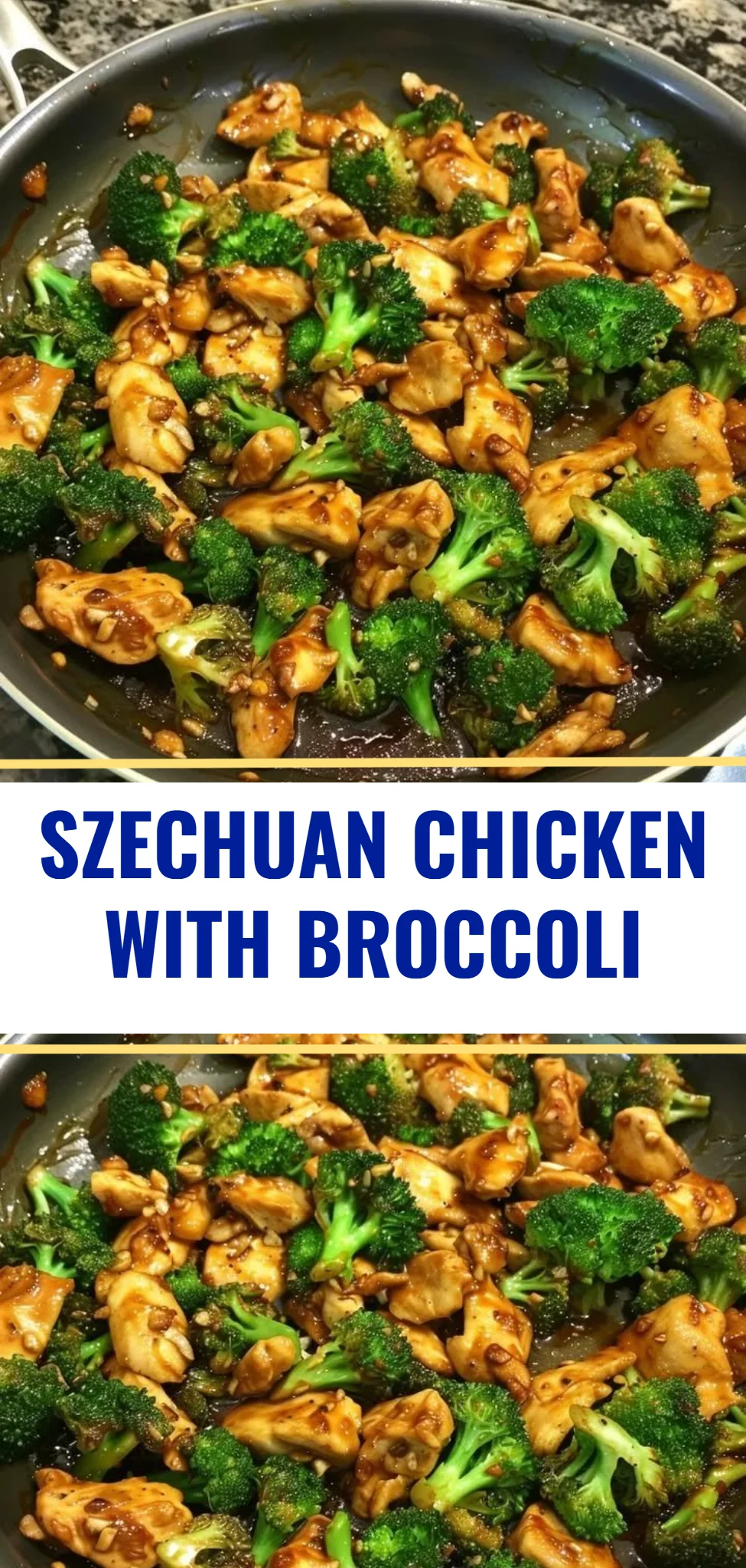 Szechuan Chicken with Broccoli