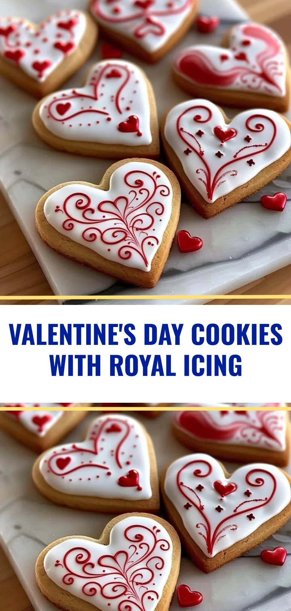 Valentine's Day Cookies with Royal Icing