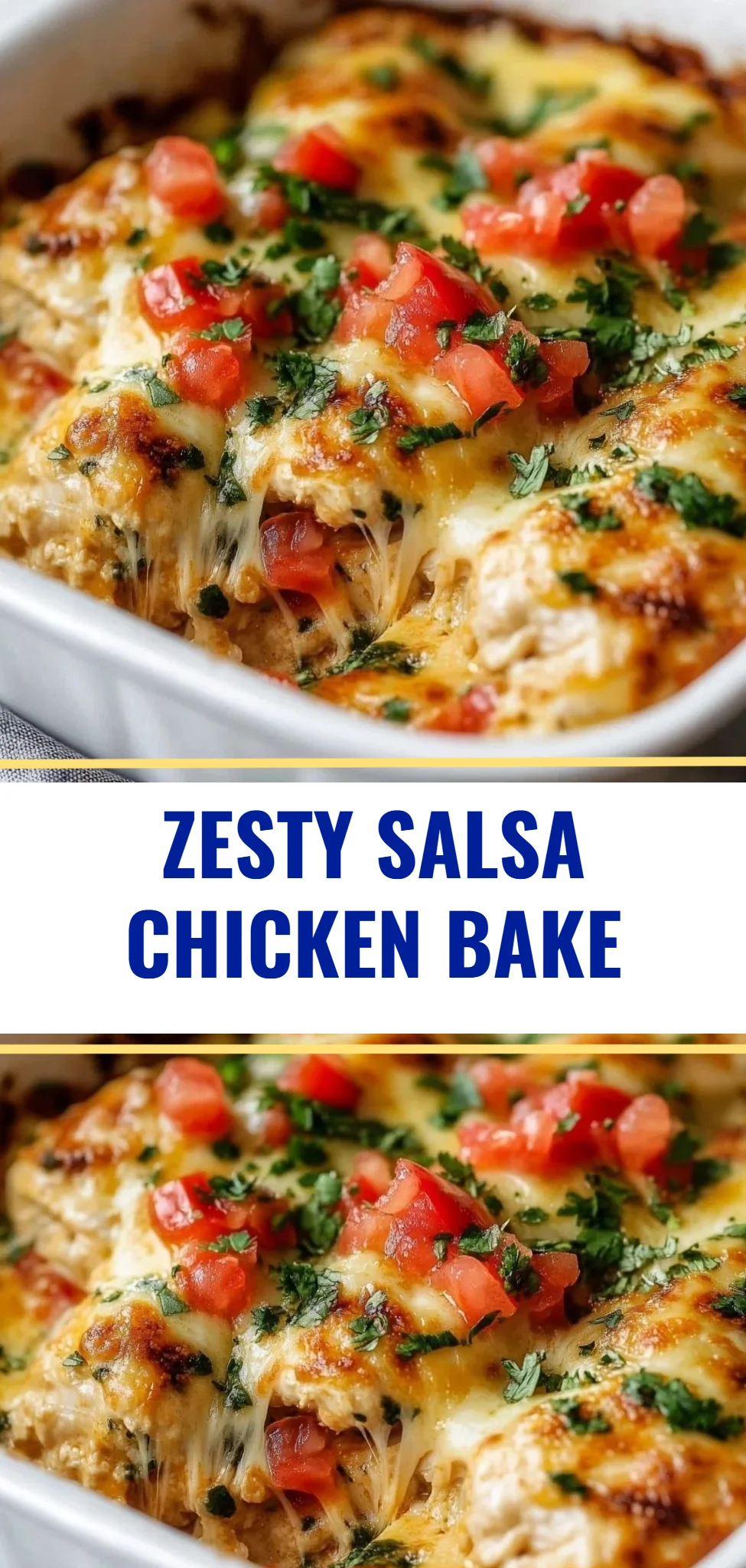 Zesty Salsa Chicken Bake